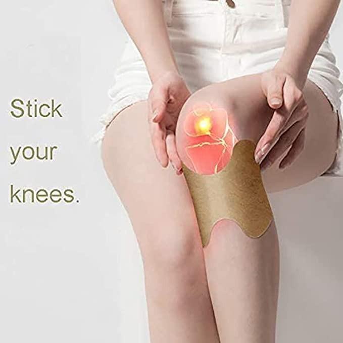 HyprFLOW Knee Patches Pack of 20 – Fast-Relief Pain Patches for Joint Support & Recovery