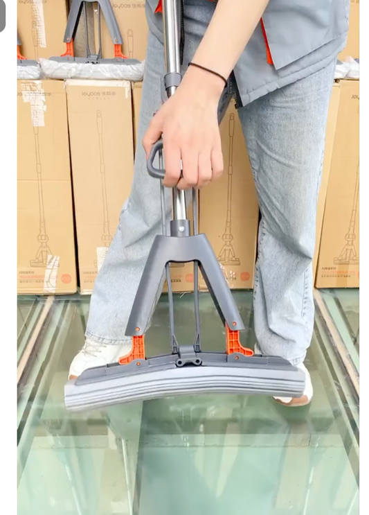 FlexMop Pro Foldable Squeeze Mop – Floor Cleaning Mop & Wiper for Home, Kitchen & Office