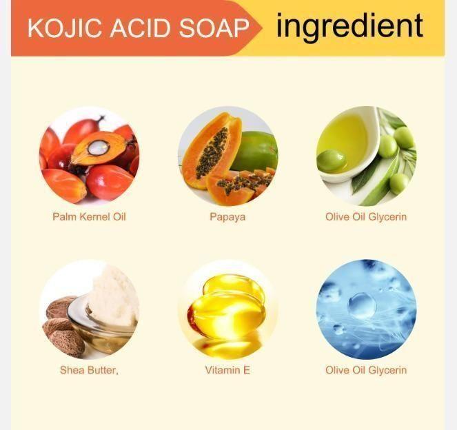 HyprFLOW Kojic Acid Soap Pack of 3 – Brightening Bar for Dark Spots, Hyperpigmentation & Glowing Skin