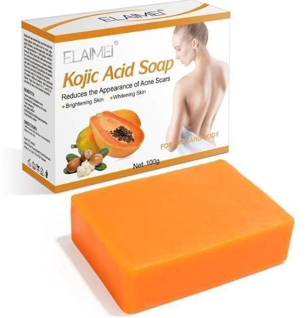 HyprFLOW Kojic Acid Soap Pack of 3 – Brightening Bar for Dark Spots, Hyperpigmentation & Glowing Skin