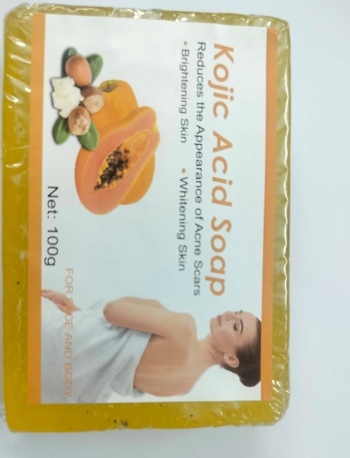 HyprFLOW Kojic Acid Soap Pack of 3 – Brightening Bar for Dark Spots, Hyperpigmentation & Glowing Skin