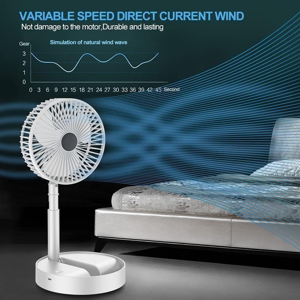 ArcticBreeze Mini Air Cooler & Desk Fan – Portable USB Personal Air Cooler