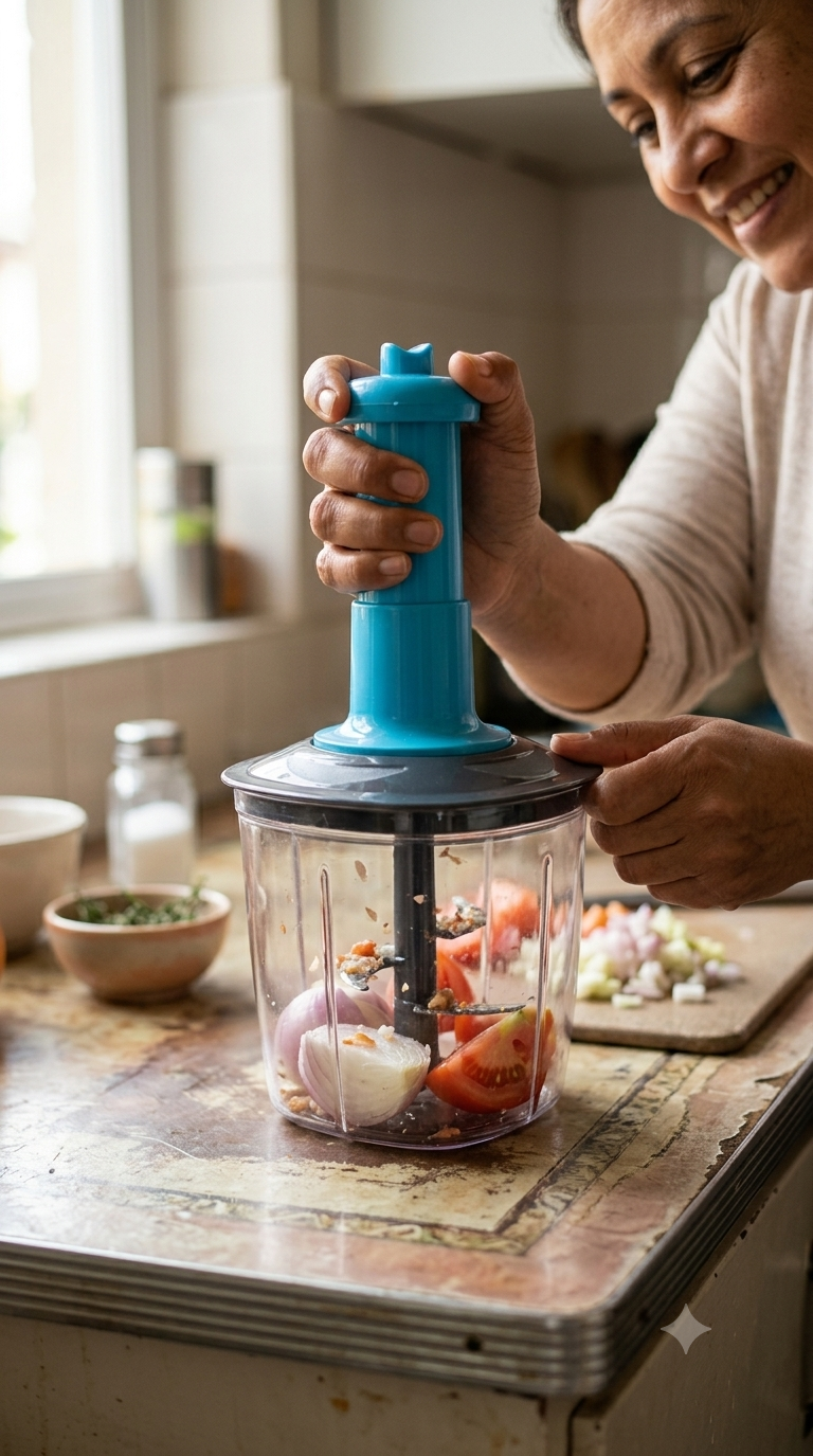 Pro Manual Fruit & Vegetable Chopper — Precision Kitchen Tool