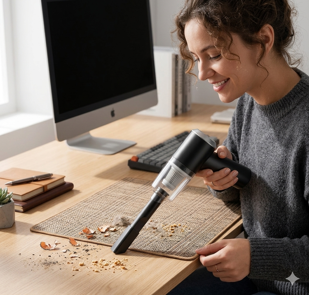 DustAway Pro Wireless Air Duster & Vacuum Cleaner – 2-in-1 Keyboard & Laptop Cleaner