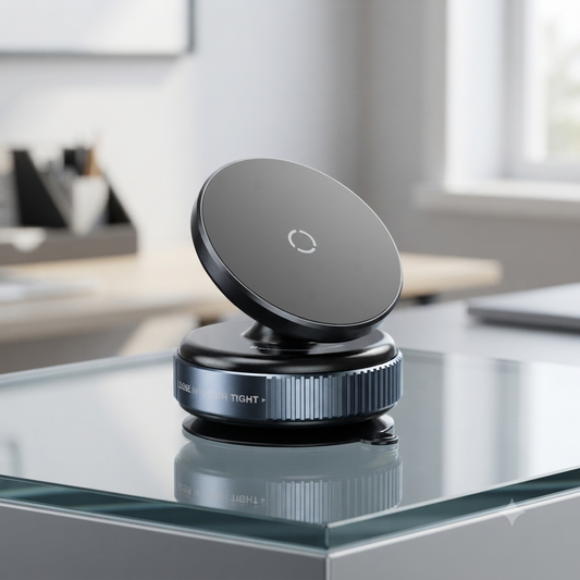 Hyprflow IronGrip Vacuum Car Phone Mount — Built to Hold, Built Different