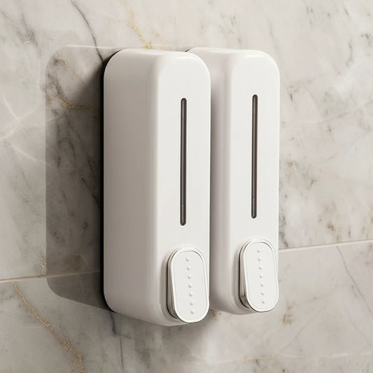 AquaPress Elite Wall Mount Soap Dispenser & Shampoo Dispenser – 300ml Bathroom Pump