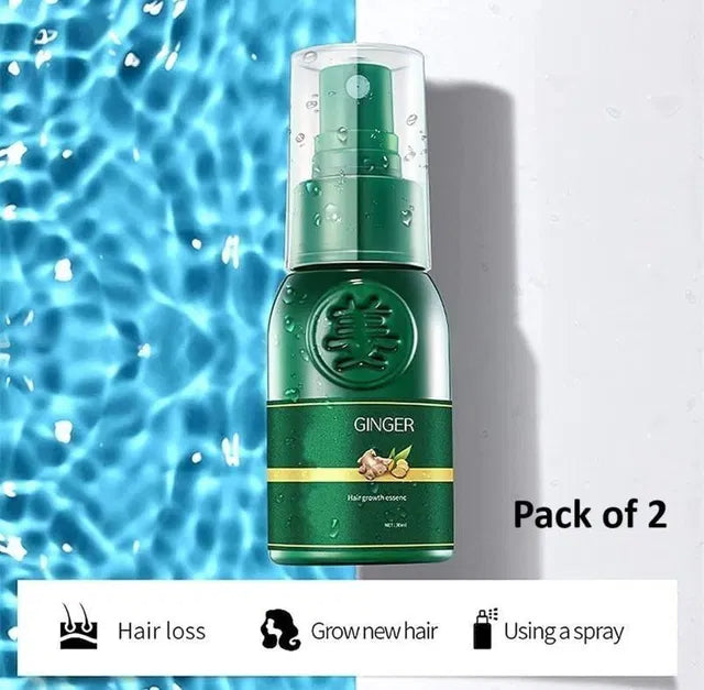HyprFLOW Japanese Hair Growth Spray 100ml Pack of 2 – Clinically Inspired Formula for Thicker, Stronger & Fuller Hair