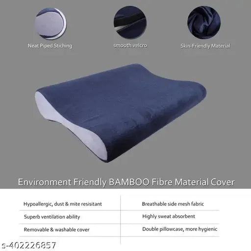 HyprFLOW Cervical Pillow for Neck & Shoulder Pain Relief – Ergonomic Orthopedic Memory Foam Support
