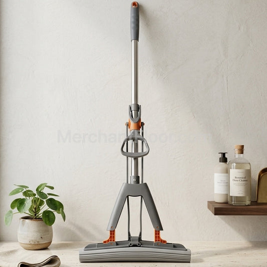 FlexMop Pro Foldable Squeeze Mop – Floor Cleaning Mop & Wiper for Home, Kitchen & Office