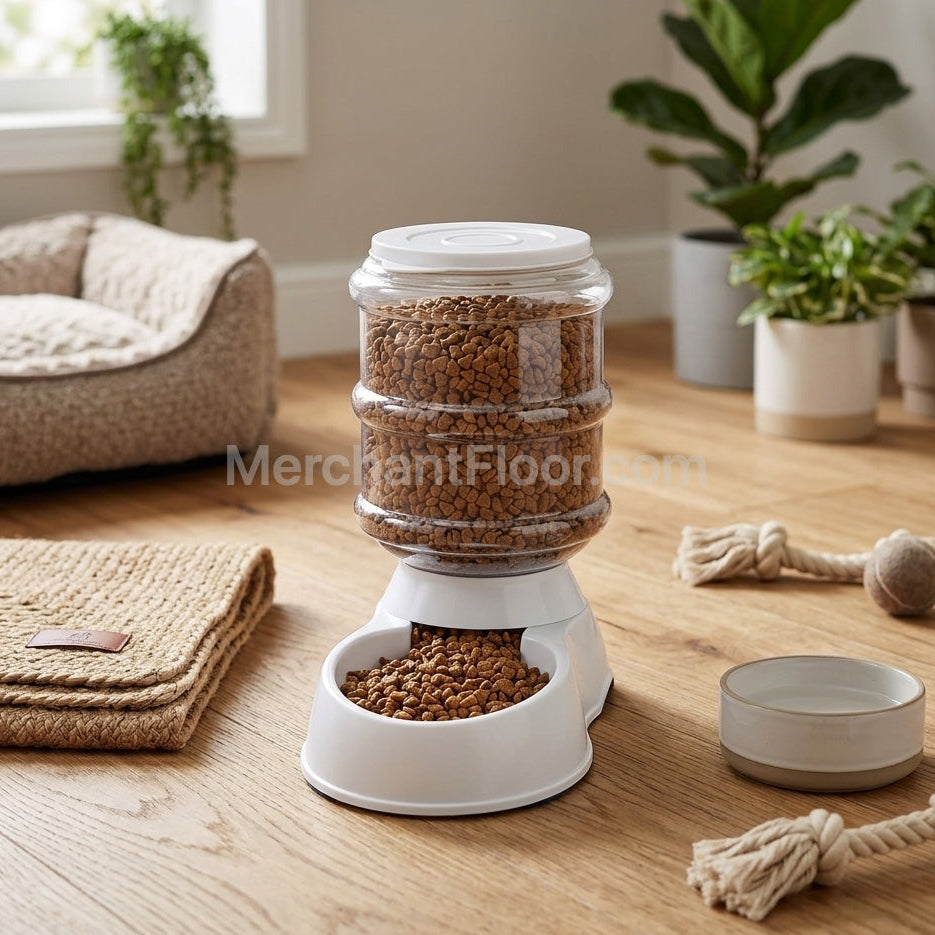 PawFeed Pro Automatic Pet Feeder & Pet Food Dispenser – Large Capacity Dog & Cat Feeder