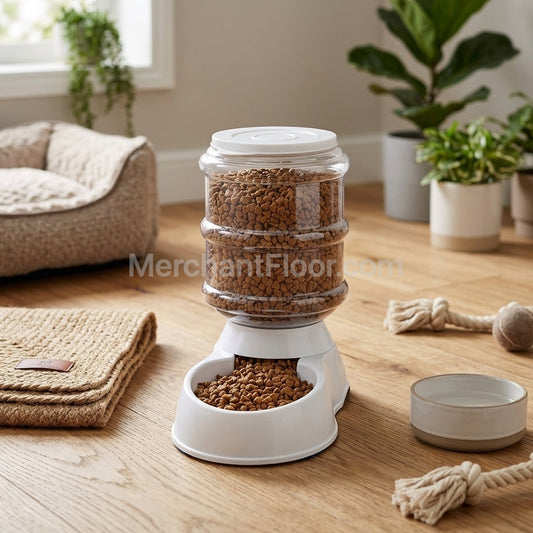 PawFeed Pro Automatic Pet Feeder & Pet Food Dispenser – Large Capacity Dog & Cat Feeder